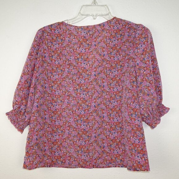 Sanctuary Floral Skirt & Top Set Outfit Women's Size XS Pink TWO Pieces Flowy - Picture 5 of 12